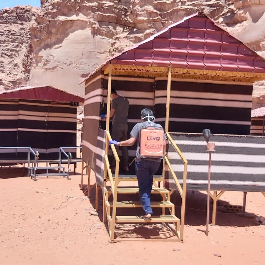 Hotel Rainbow Camp Wadi Rum Exterior foto