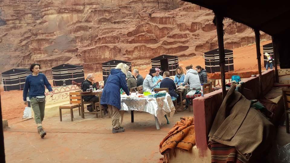 Hotel Rainbow Camp Wadi Rum Exterior foto