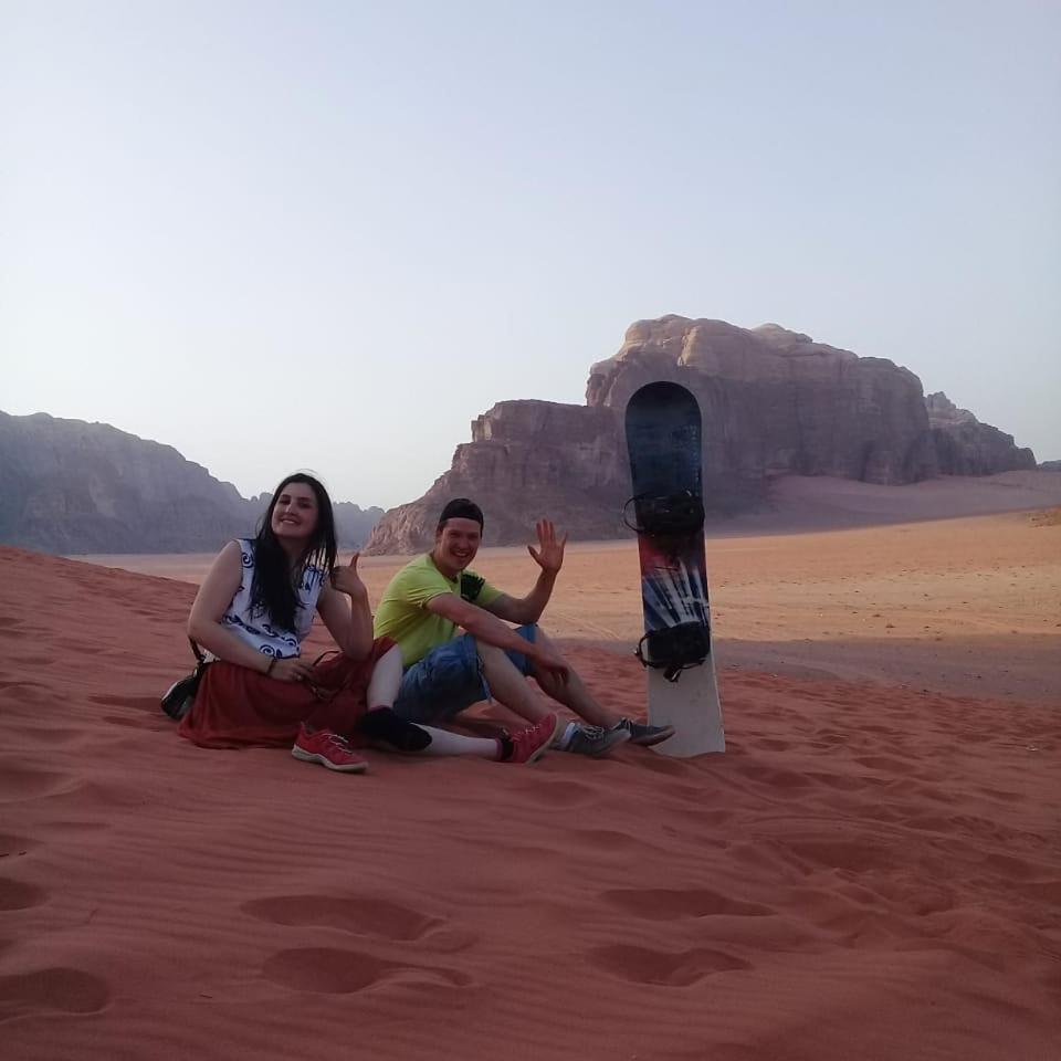 Hotel Rainbow Camp Wadi Rum Exterior foto
